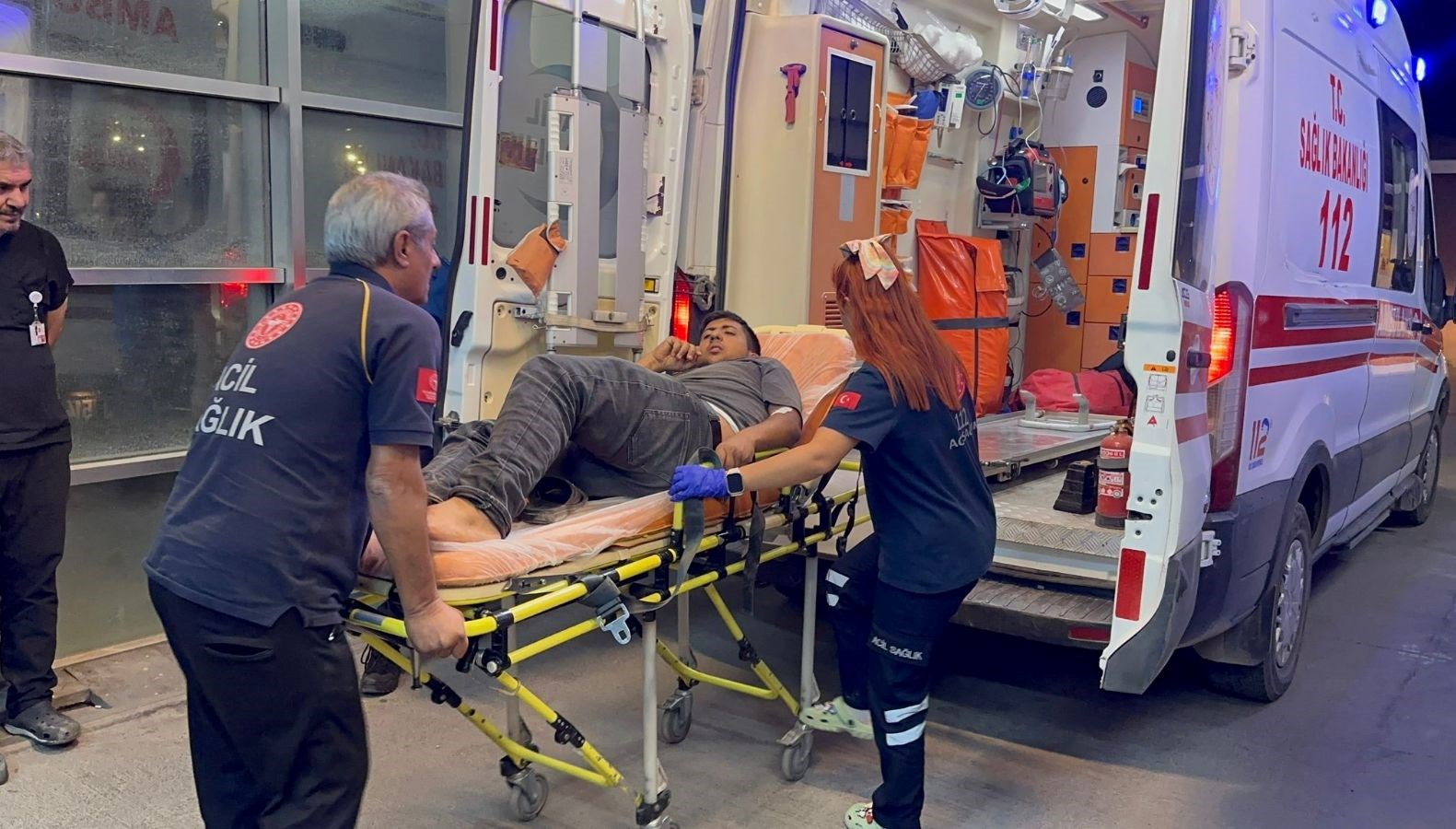 devrilen motosikletin surucusu yaralandi Q4z7fnFj