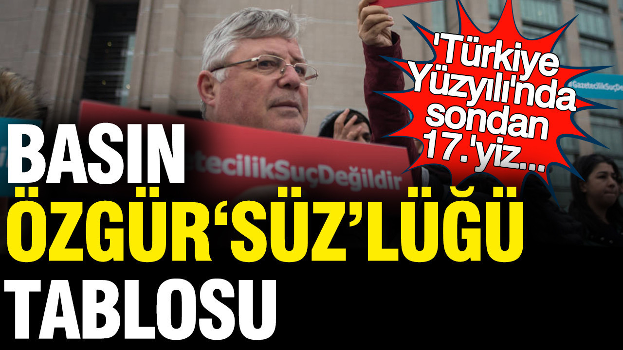 Türkiye, Dünya Basın Özgürlüğü Endeksi’nde 163. Sırada: Durum Ciddi