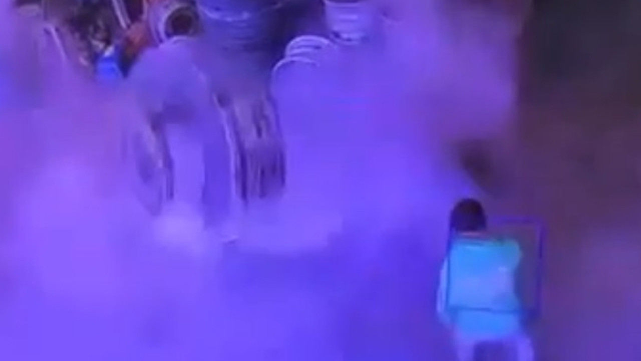 Lastik Tamirhanesinde Patlayan Lastik Korku Dolu Anlar Yaşattı