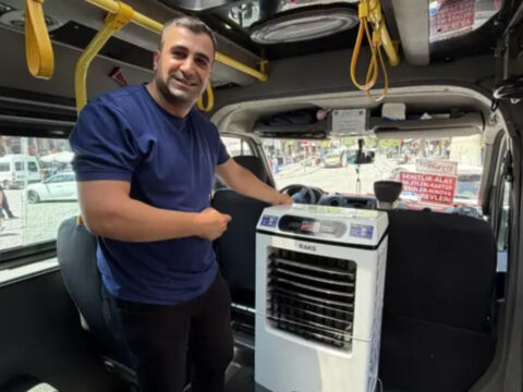 Kan ter içinde binen şok oluyor: Minibüste ezber bozan serinlik tam not aldı!