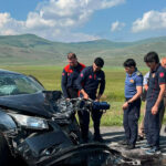 Can pazari yasandi minibus ile otomobil carpisti 7 kisi yaralandi f2ukEZOS